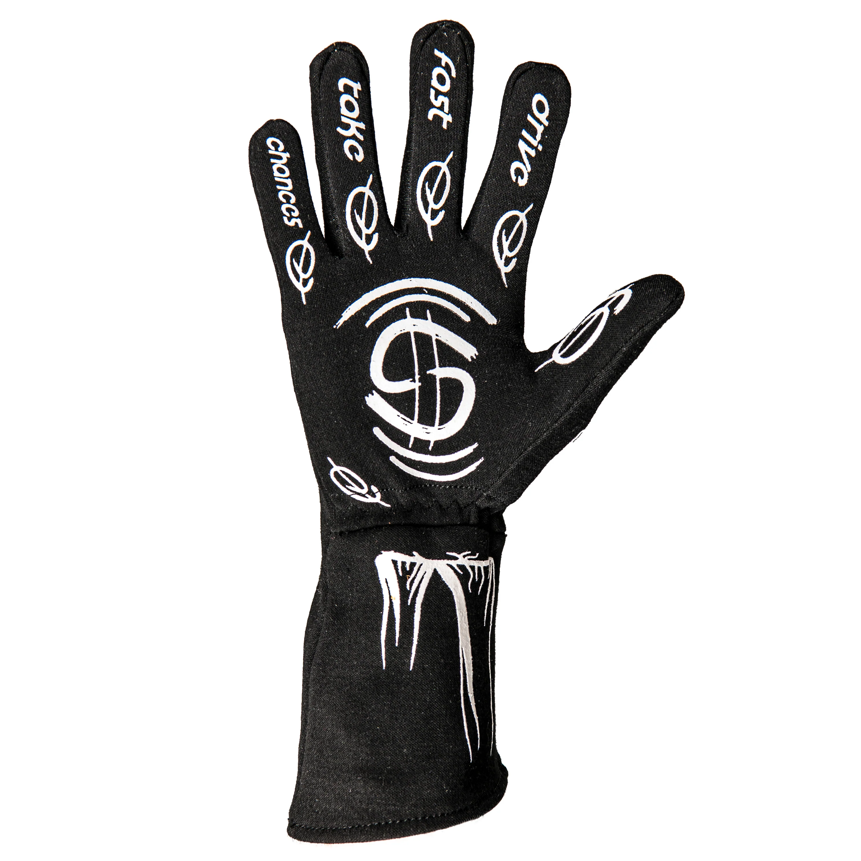 2-Layer SFI 5 Racing Gloves - Bones - Image 12