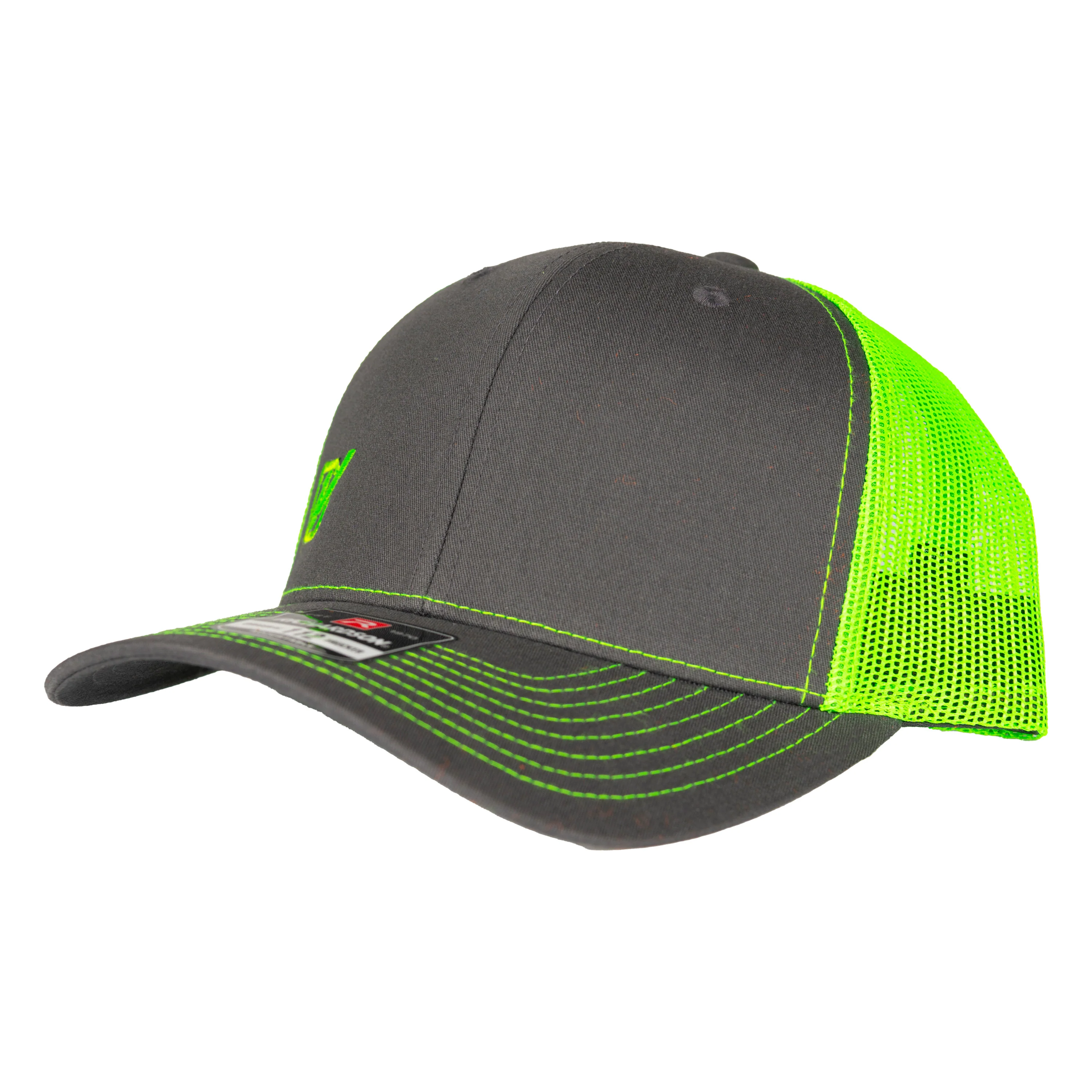 Flo Green and Charcoal Hat - Image 3