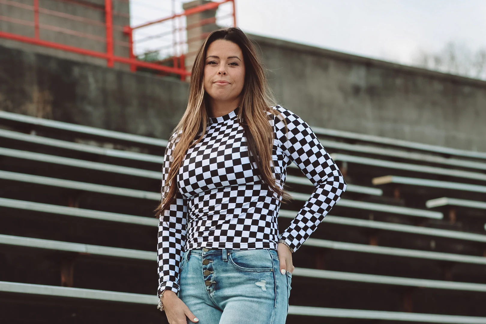 Checkered Long Sleeve - Image 5
