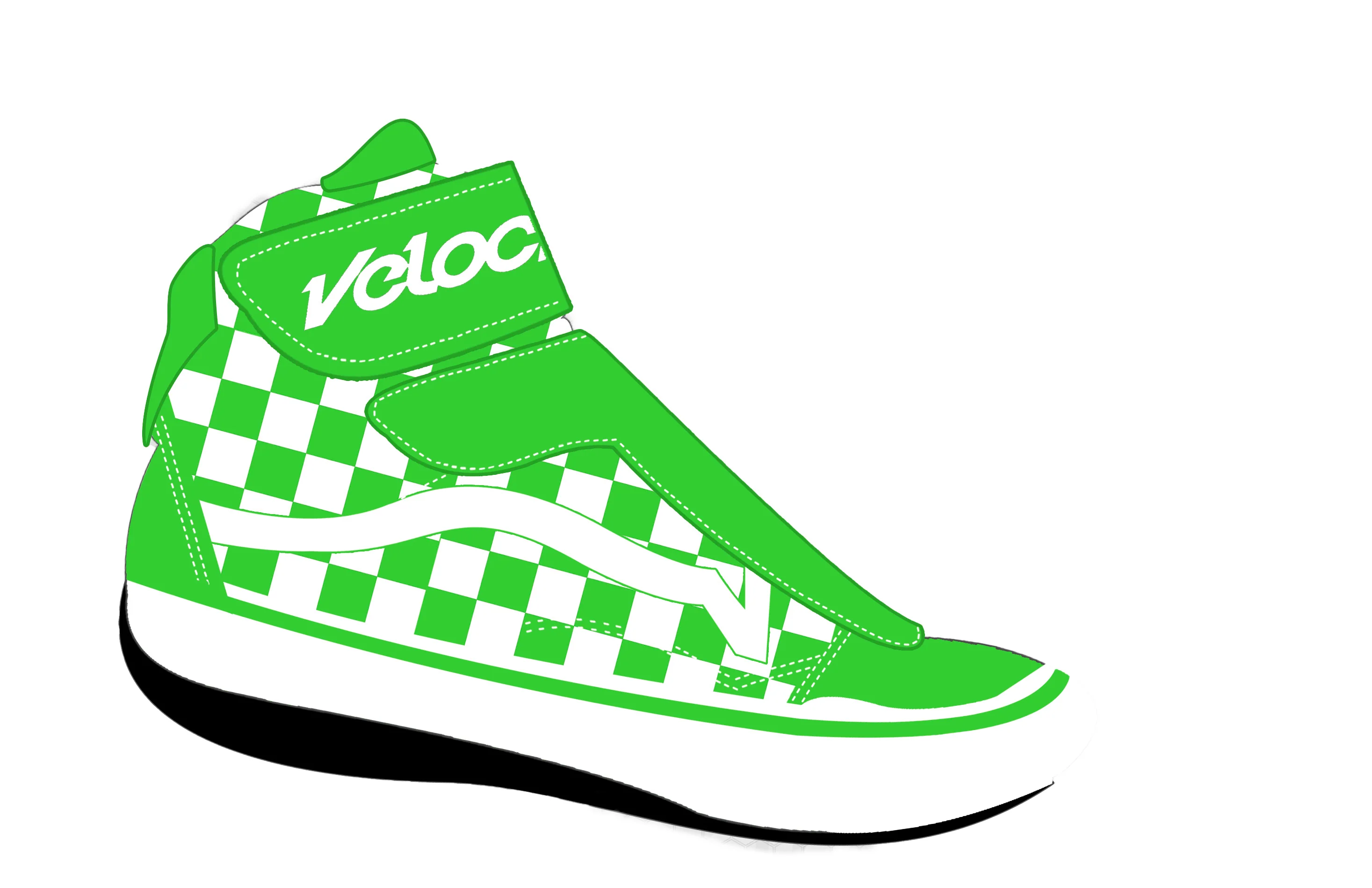 Custom Checkered Van Sneakers NEW COLORS - Image 3