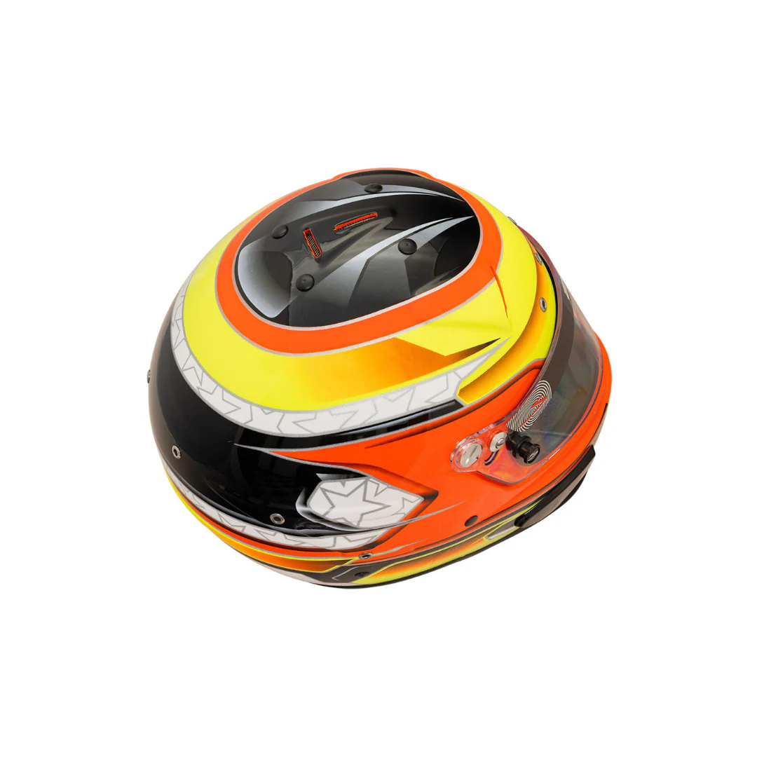 RZ-70 Switch Helmet Orange/Yellow - Image 3
